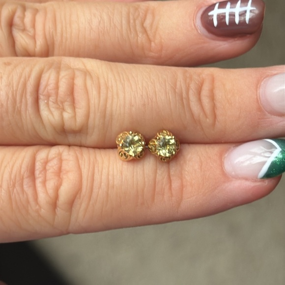 Gucci Gold/Beryl interlocking G’s earring set - Picture 4 of 5